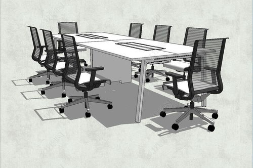 高效辦公空間的構(gòu)建 精品會(huì)議室長桌椅SU模型素材與專業(yè)攝像制作服務(wù)